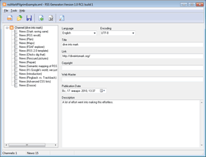 Simple RSS Generator